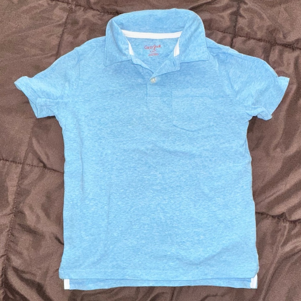 Boys Cat & Jack Polo T-Shirt